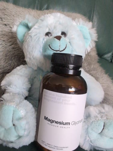 Customer photo review of Magnesium Glycinate (Pure & Unbuffered) - 110 Capsules