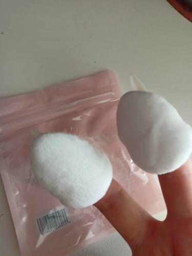 Customer photo review of Flower Knows Little Angel Mini Powder Puff