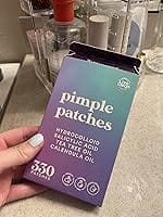 Customer photo review of 330CT Pimple Patches Hydrocolloid Patch Spot Treatment with Salicylic Acid, Tea Tree Oil & Calendula Oil - 4 Sizes