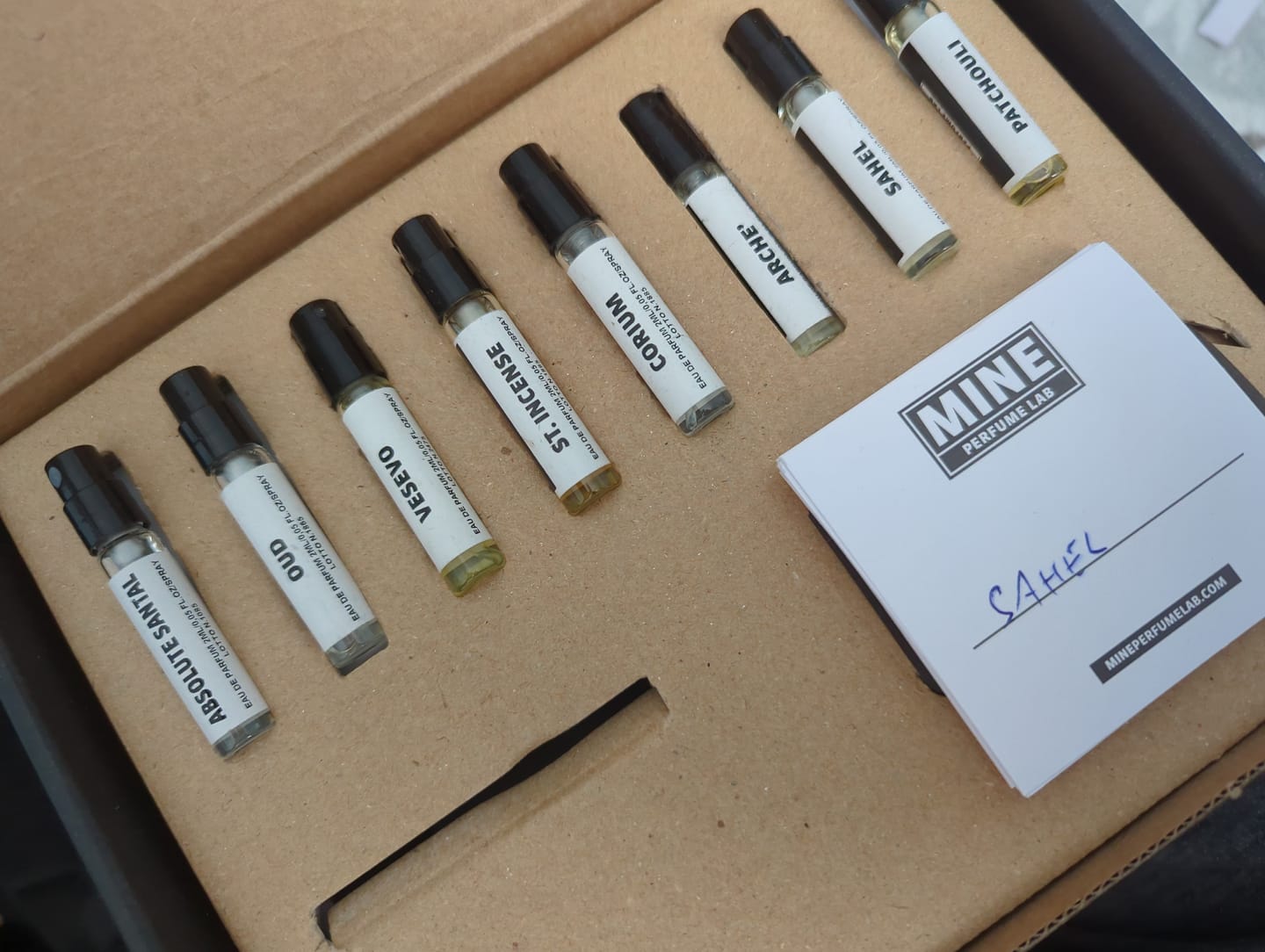 Customer photo review of Set campioni orientali e legnose 10x2ml + 20% di sconto sul tuo ordine successivo
