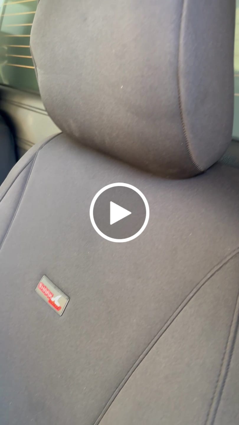 Customer video review of Sharkskin Front Seat Covers for Ford Ranger (June/2015-ON)