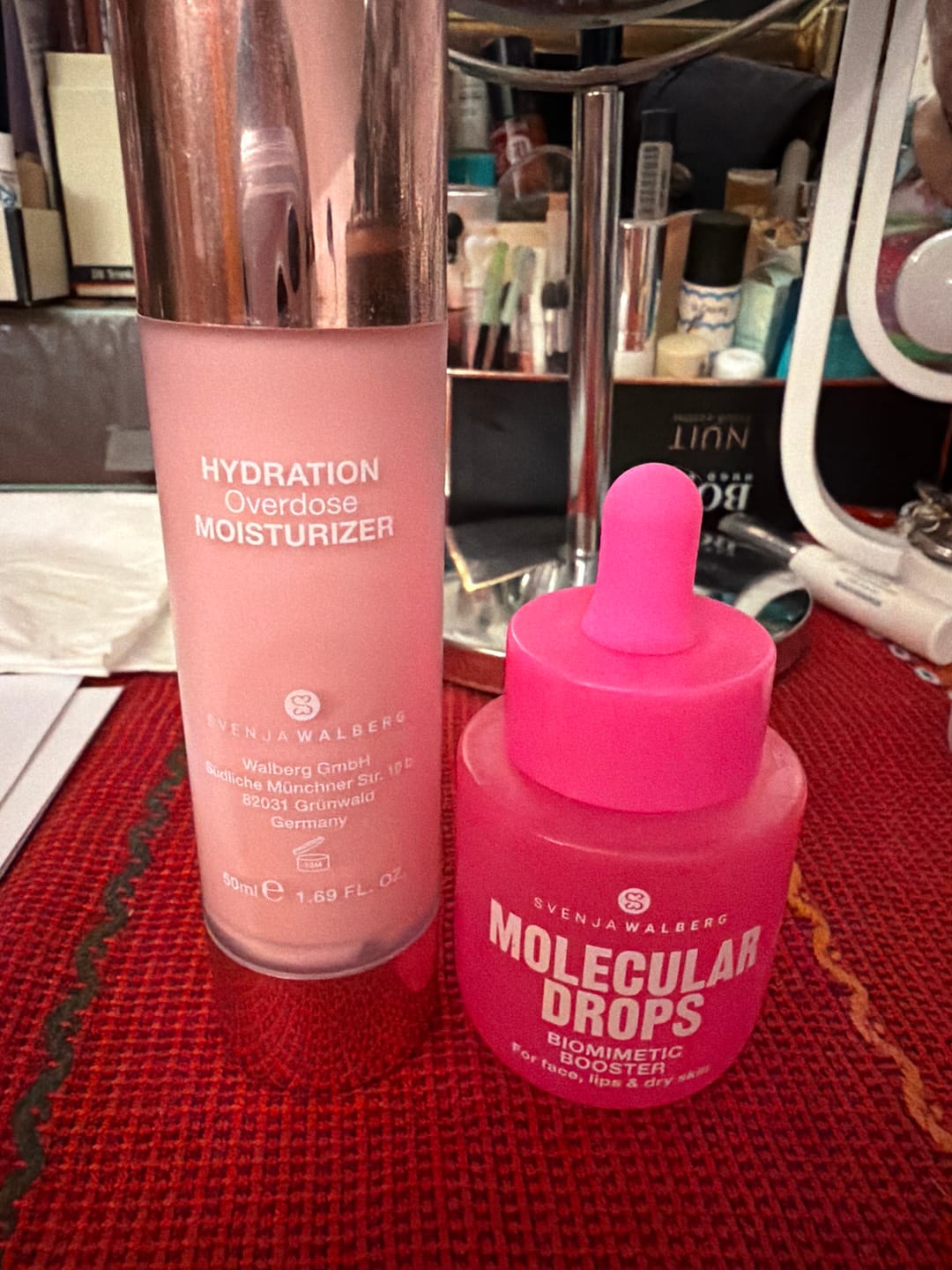 Customer photo review of Molecular Drops + Pink Suprême Cream