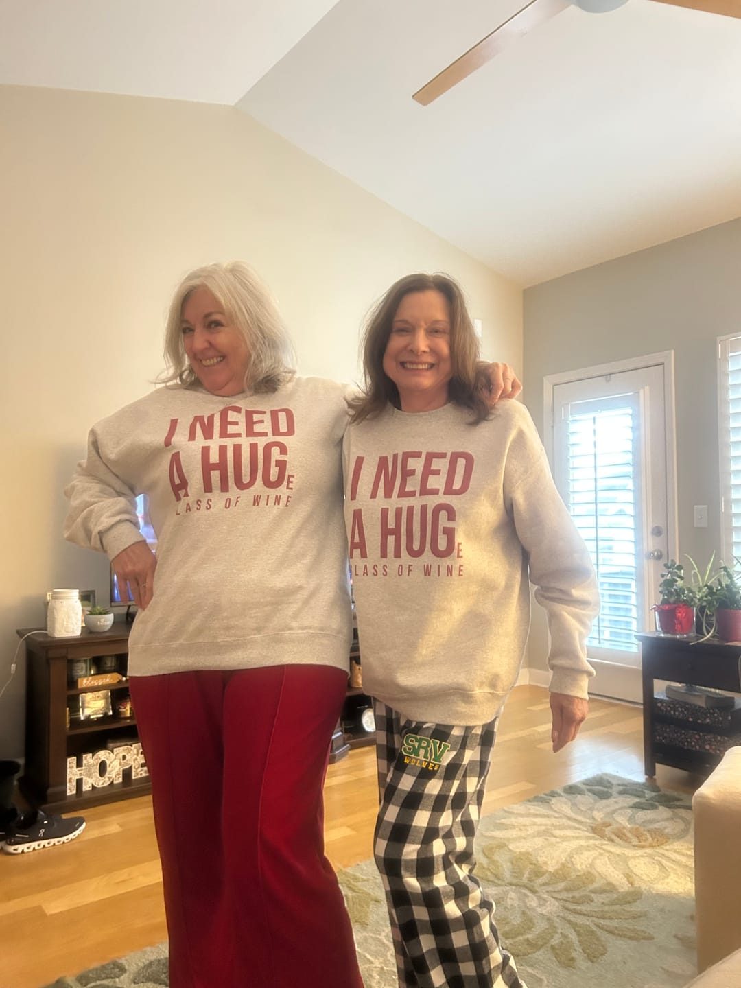 Customer photo review of I Need A Hug (Wine)