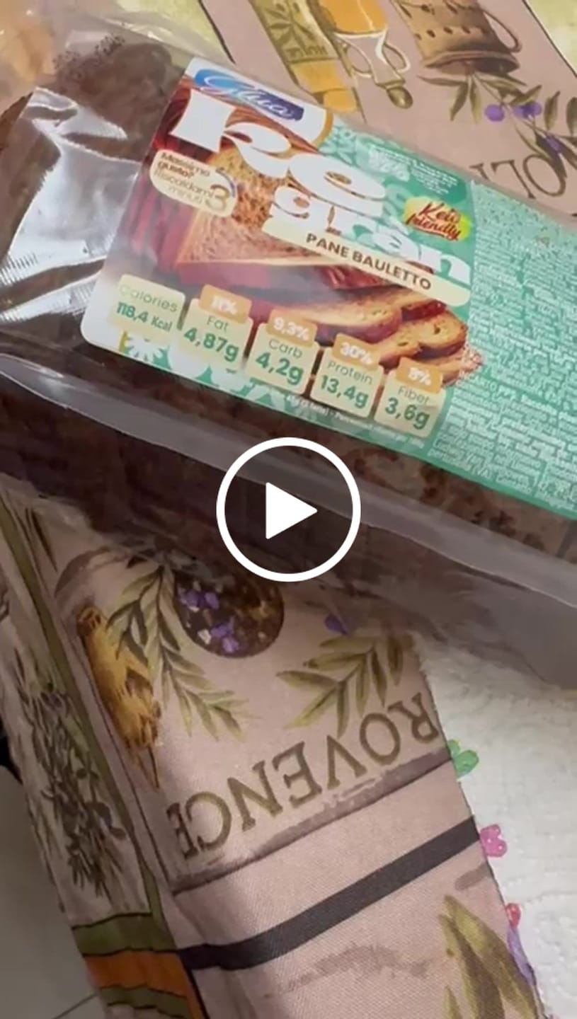 Customer video review of Pane proteico Bauletto