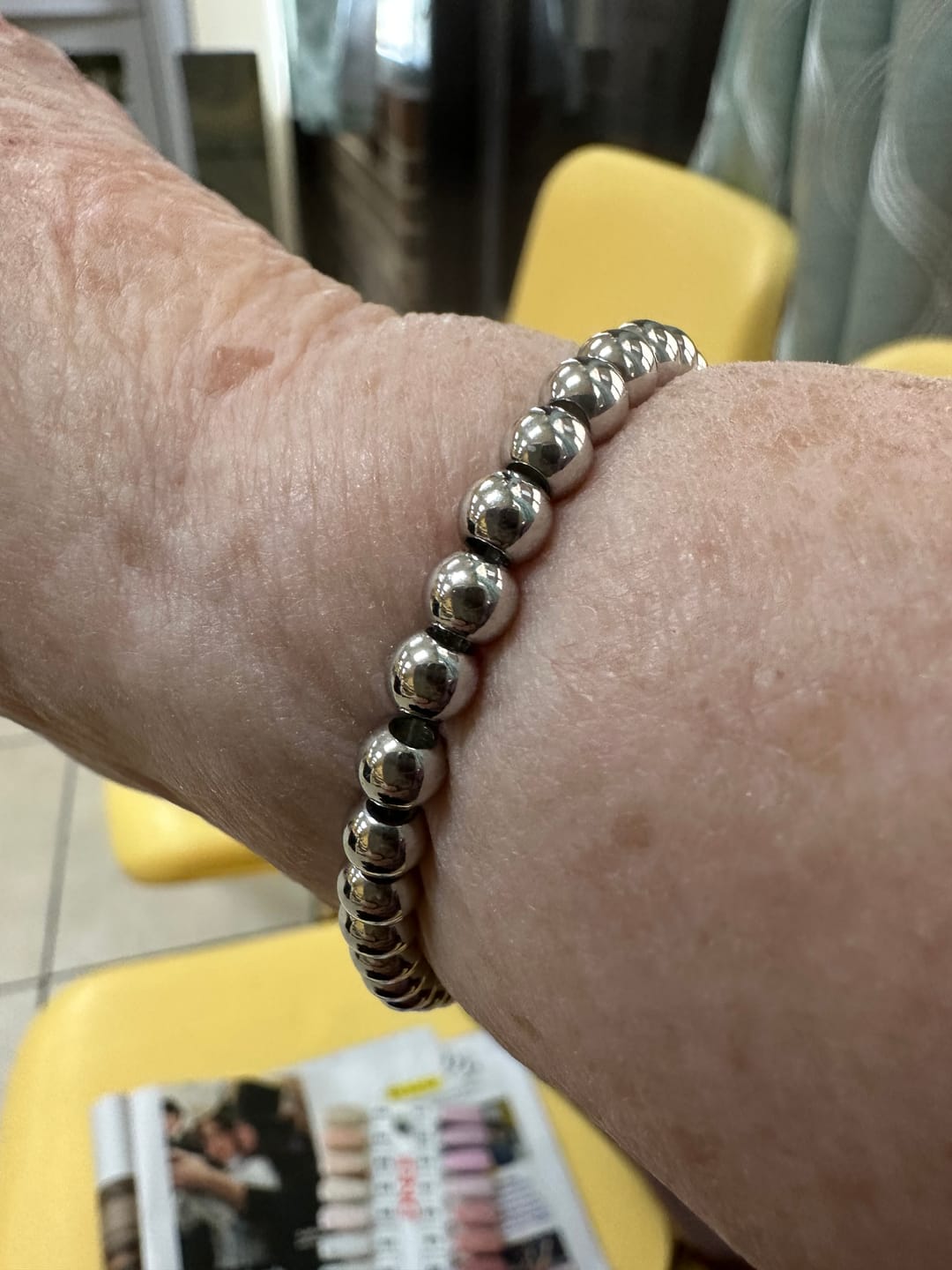 Customer photo review of Caicos Beaded Bracelet (Bundle)