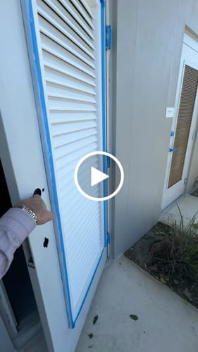 Customer video review of PVC Venting Door Louver Kit