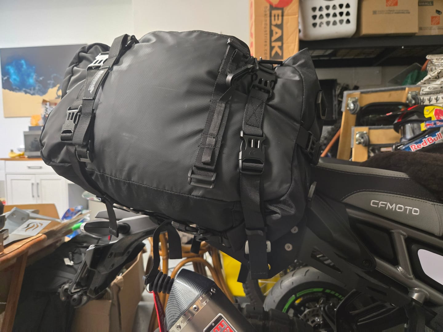 Customer photo review of CF450MT (Ibex 450) Luggage Rack