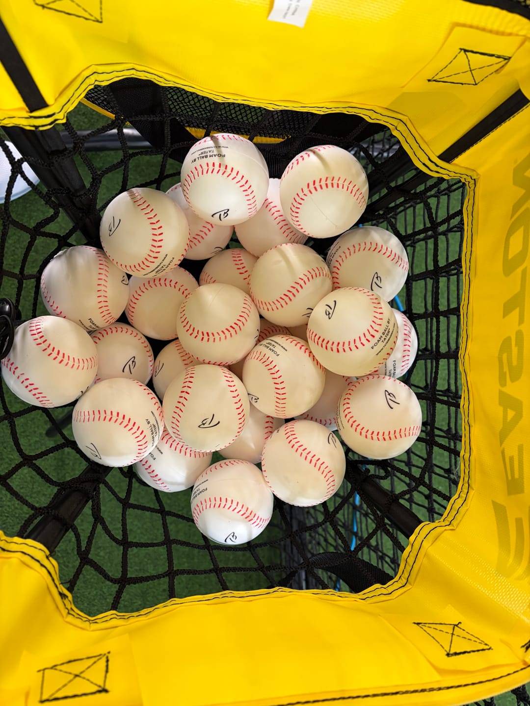 Customer photo review of Tater™ Foam Ball by Tater Baseball®