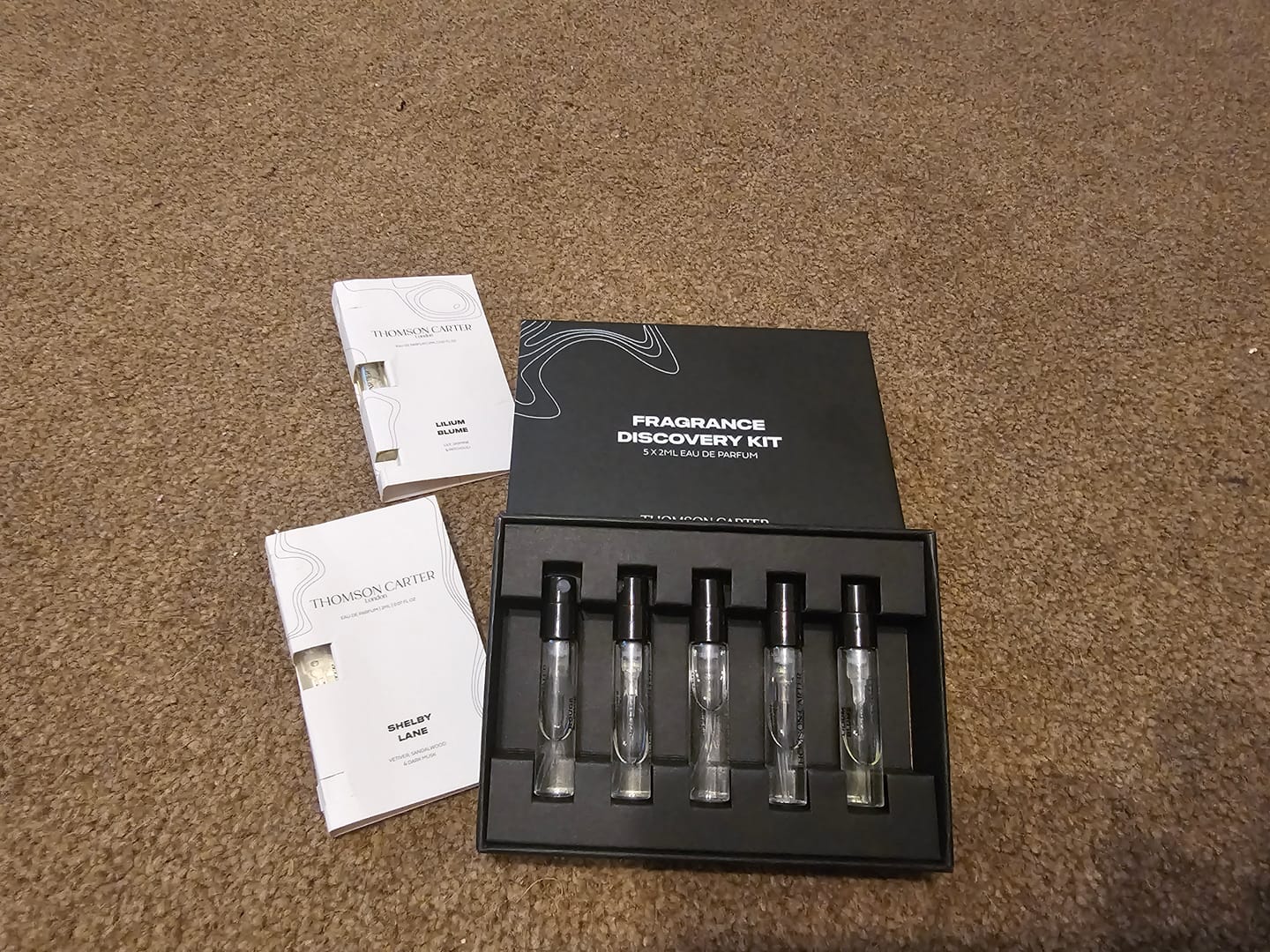 Customer photo review of Fragrance Discovery Kit | 5x 2ml | Eau de Parfum
