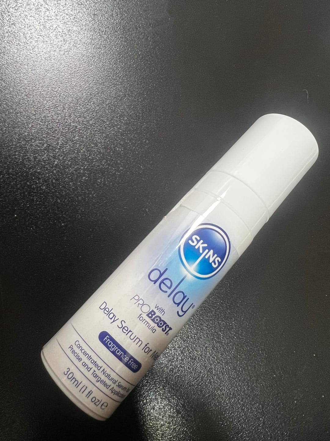 Customer photo review of Natural Delay Serum For Men
