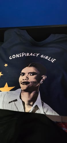 Customer photo review of Conspiracy Girlie T-Shirt