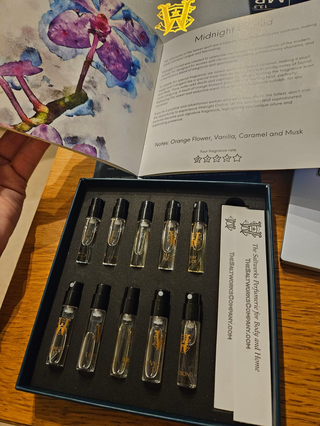 Customer photo review of Romantic Discovery Set