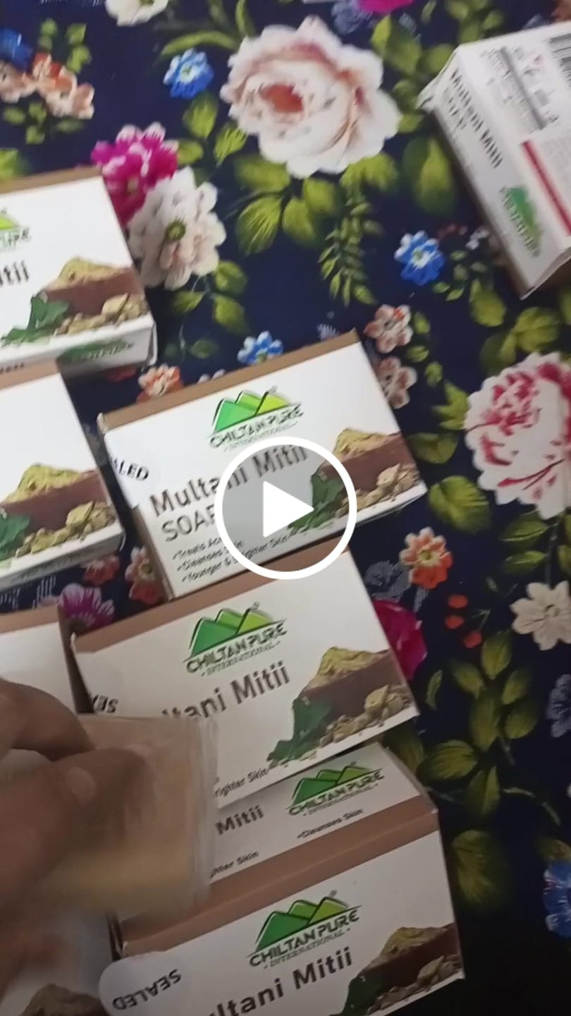 Customer video review of Multani Mitti Soap - Improve complexion, Oil Absorption, Improves Skin Tone