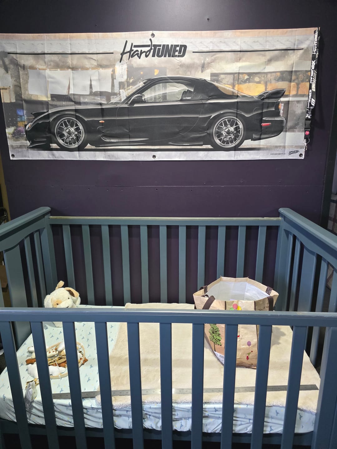 Customer photo review of Mazda FD RX7 Garage Flag