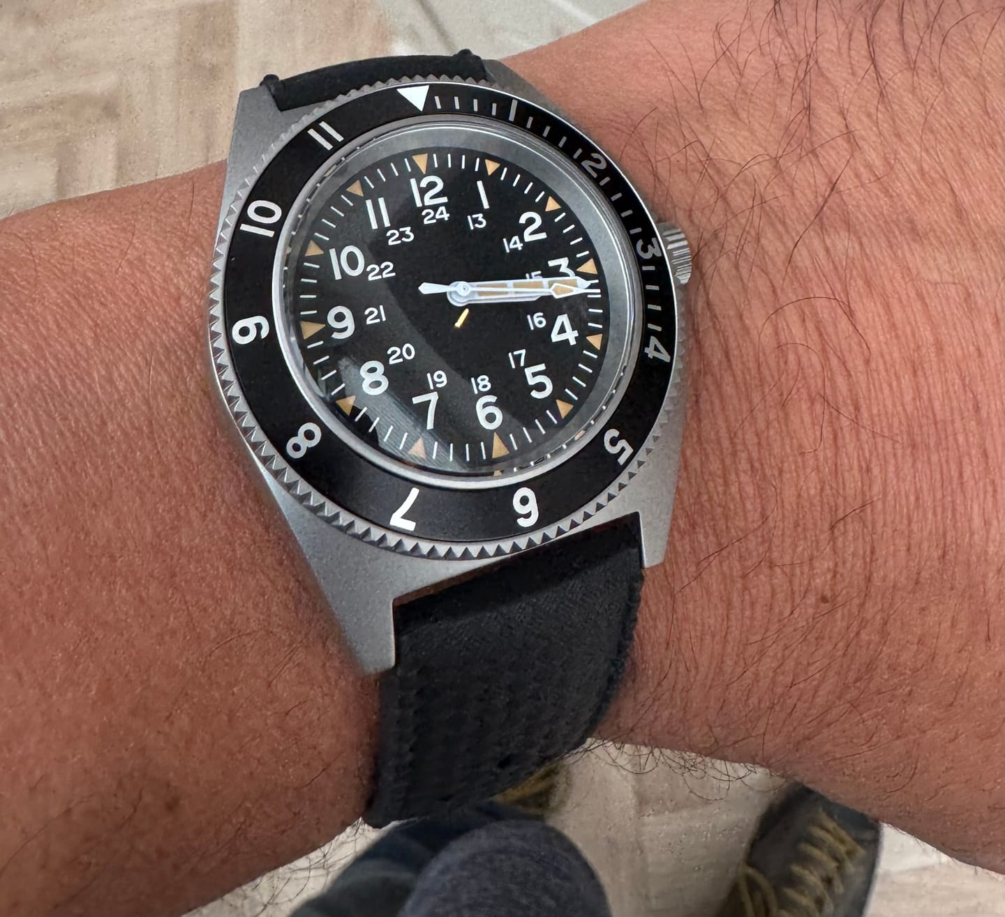 Customer photo review of NOTO OGGIN WATER WATCH