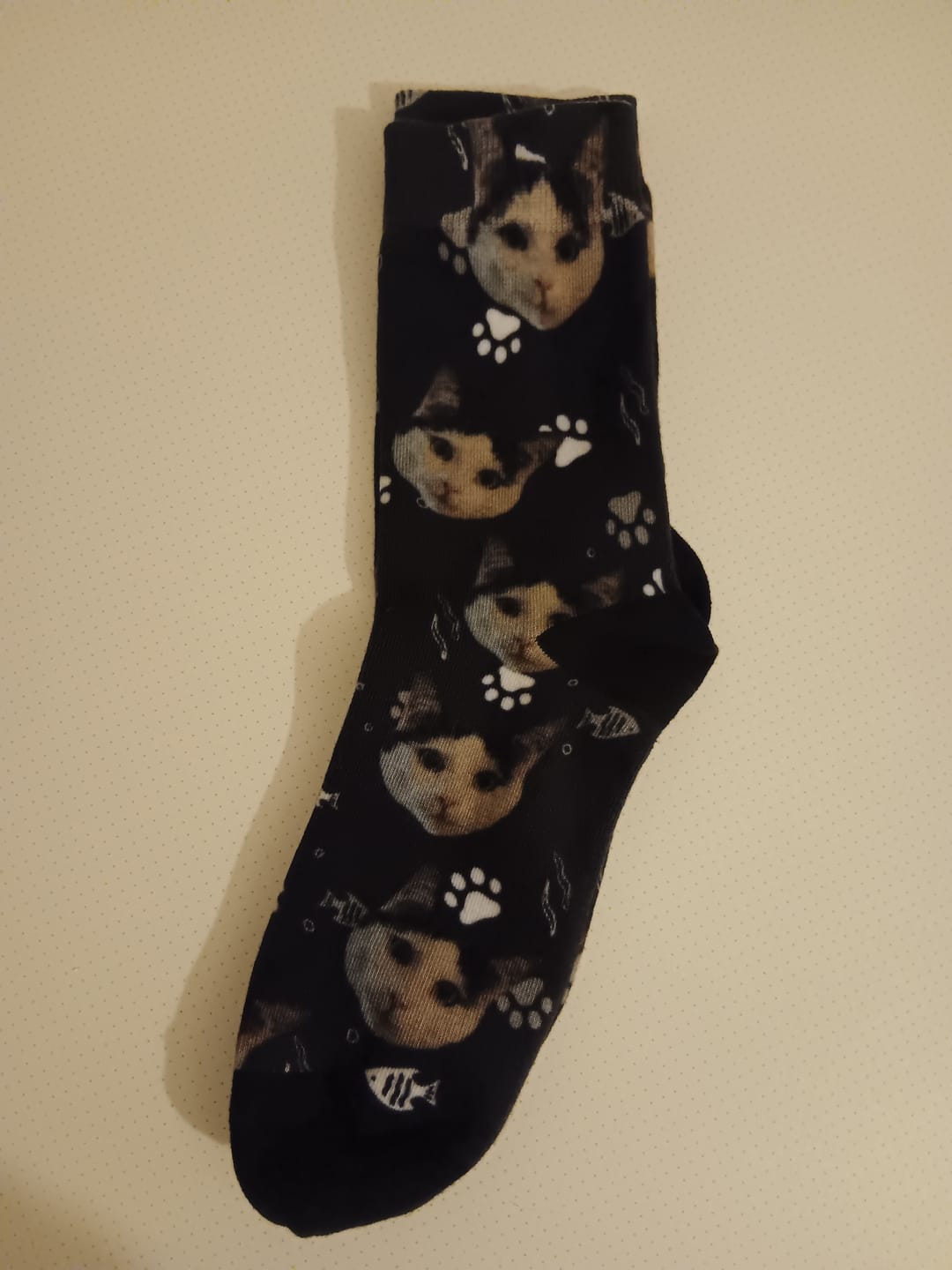 Customer photo review of Votre photo - Chaussettes personnalisées