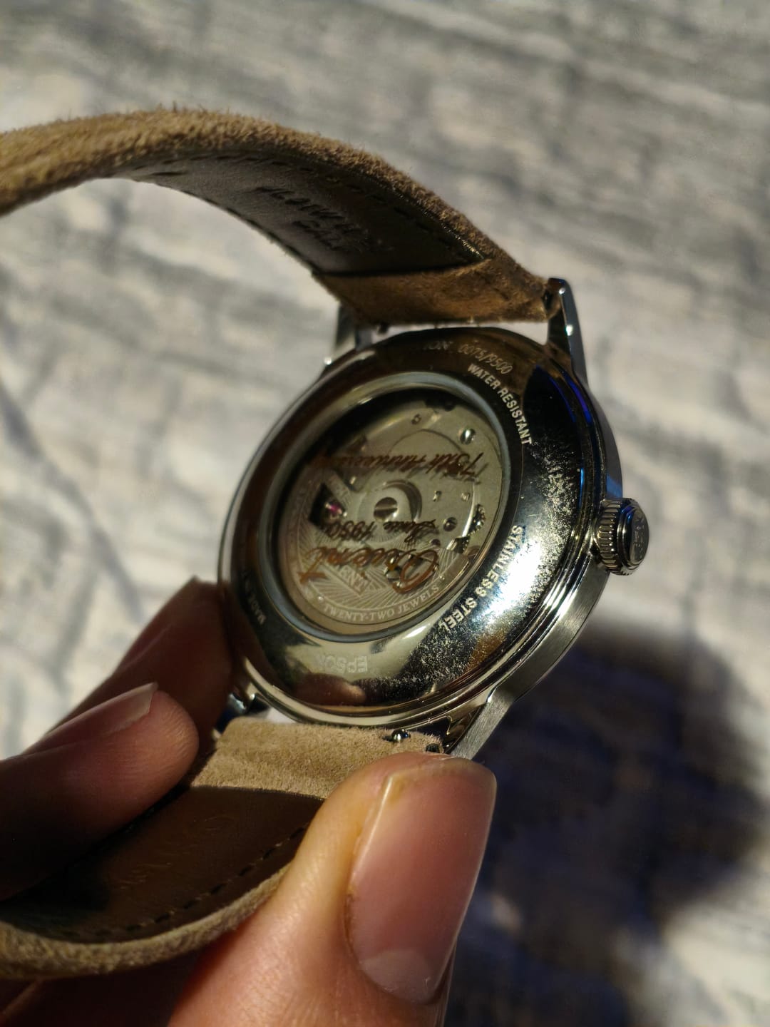 Customer photo review of Reloj Orient RA-AC0027S Bambino 40.5mm Automático [75th Edición Limitada]