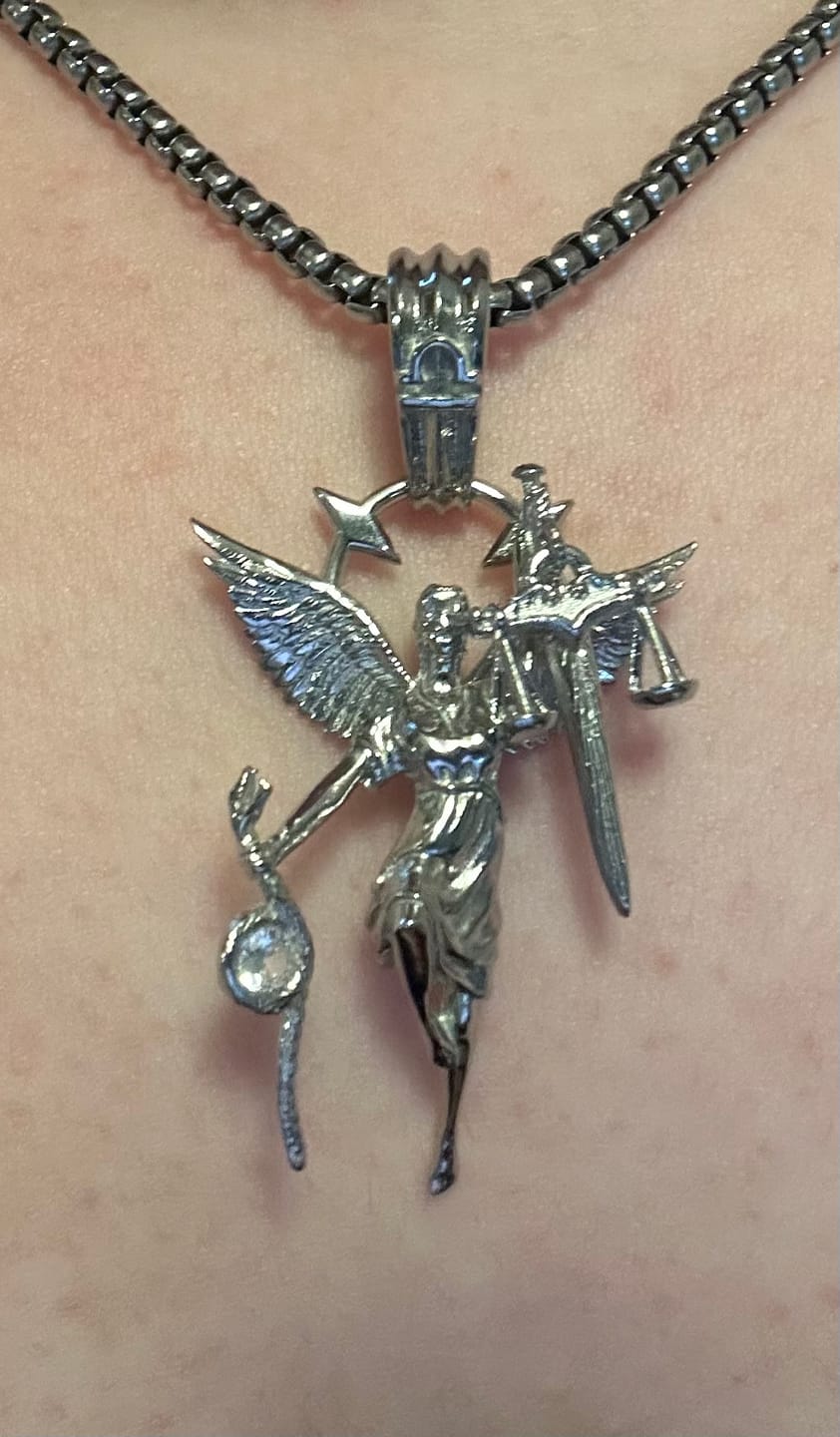 Customer photo review of ZODIAC PENDANTS