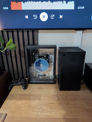 Customer photo review of M1 Music Frame CD Player