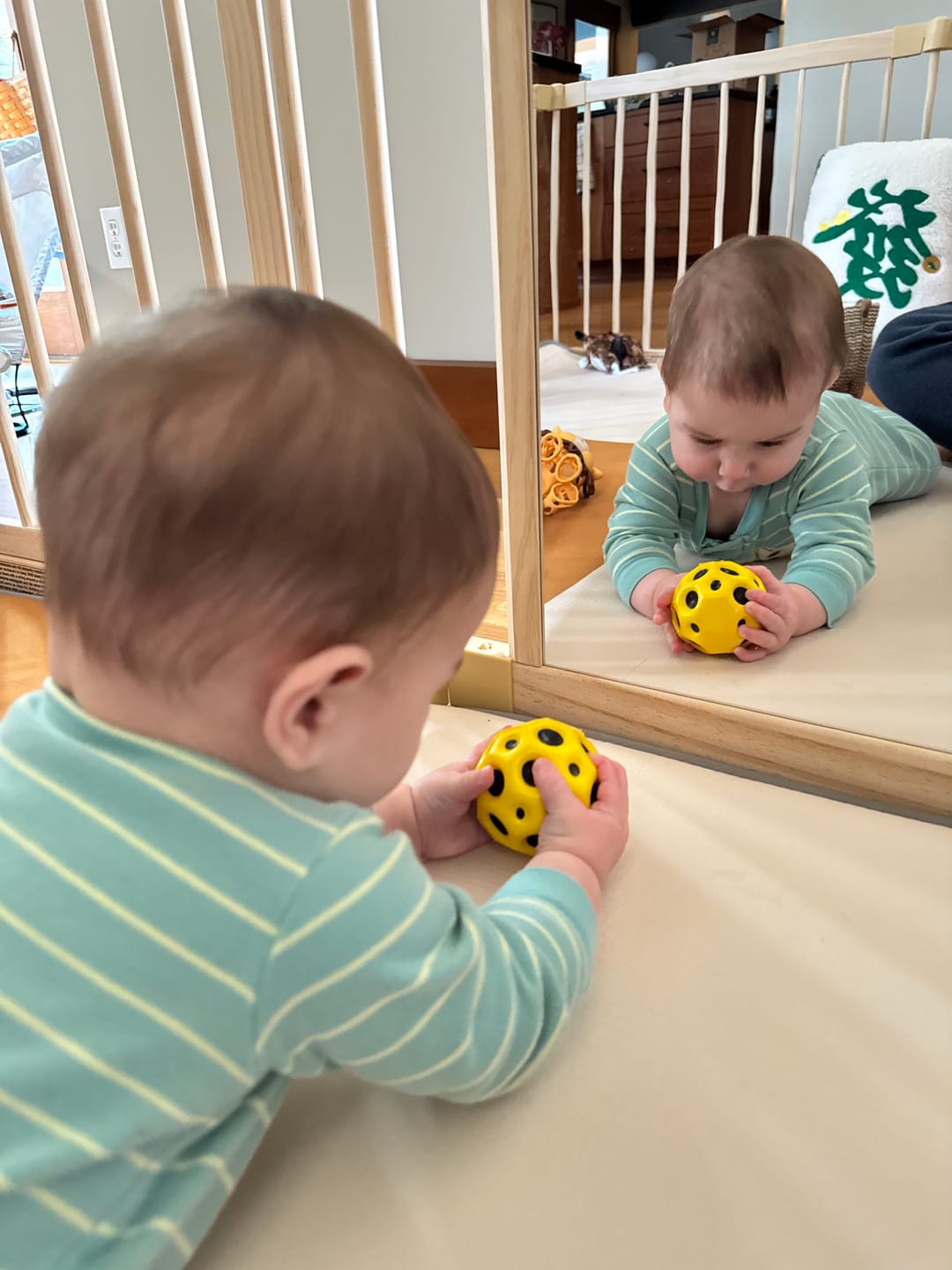 Customer photo review of Playpen Mat - For the Baby Playpen (Playpen Not Included)