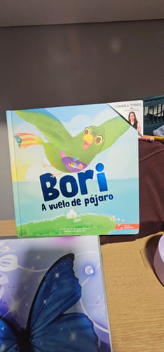 Customer photo review of Bori: A Vuelo de Pájaro | Libro Bilingüe