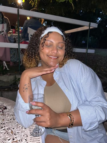 Customer photo review of The Glo Bright Serum