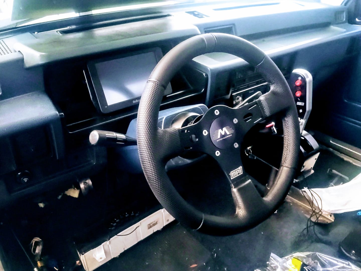 Customer photo review of Motion GM/Ford Bolt-On SFI Steering Quick Release Hub 5/6 Bolt Pattern 15-270