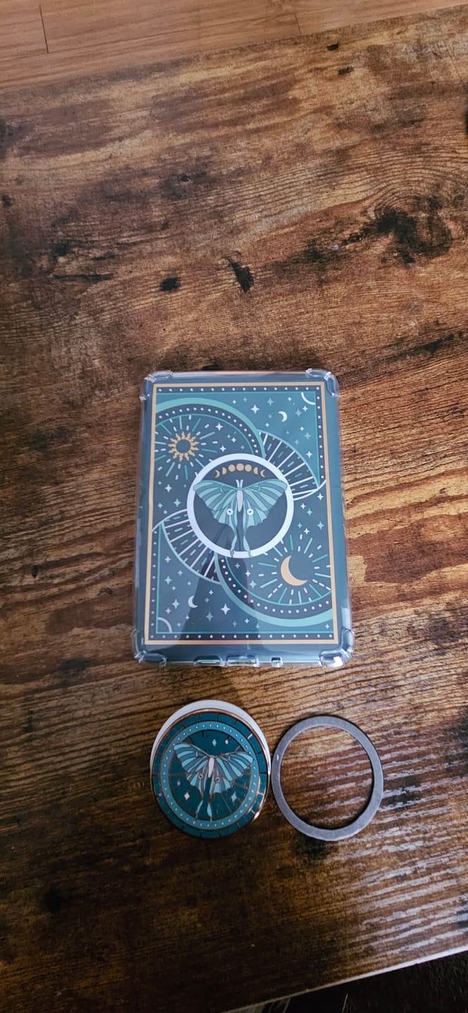 Customer photo review of Luna Moth Clingie