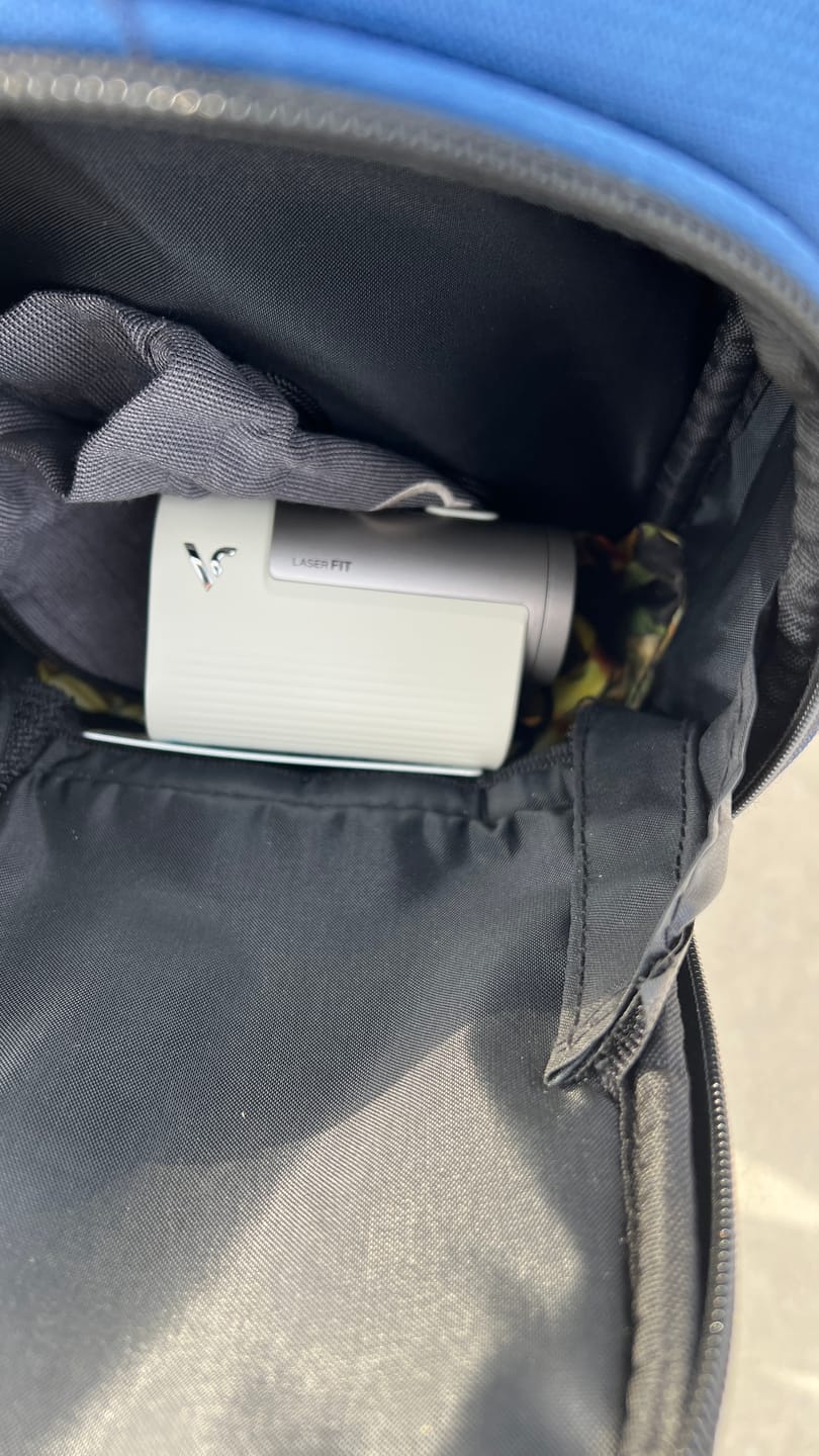 Customer photo review of Laser Fit Golf GPS Laser Rangefinder (Refurbished)