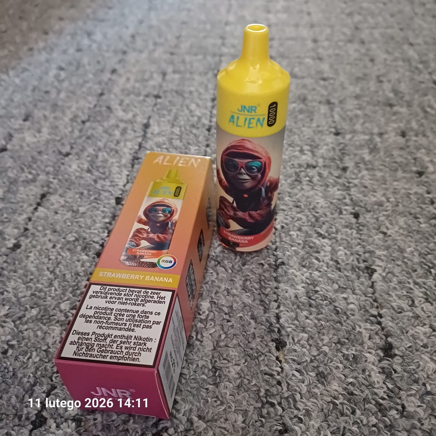 Customer photo review of JNR - Alien - 10K - Jednorazówki - E papieros - 2% - 10000 Buchów