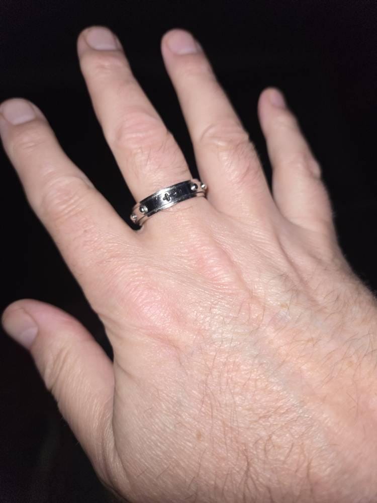 Customer photo review of Eternal Prayer Ring