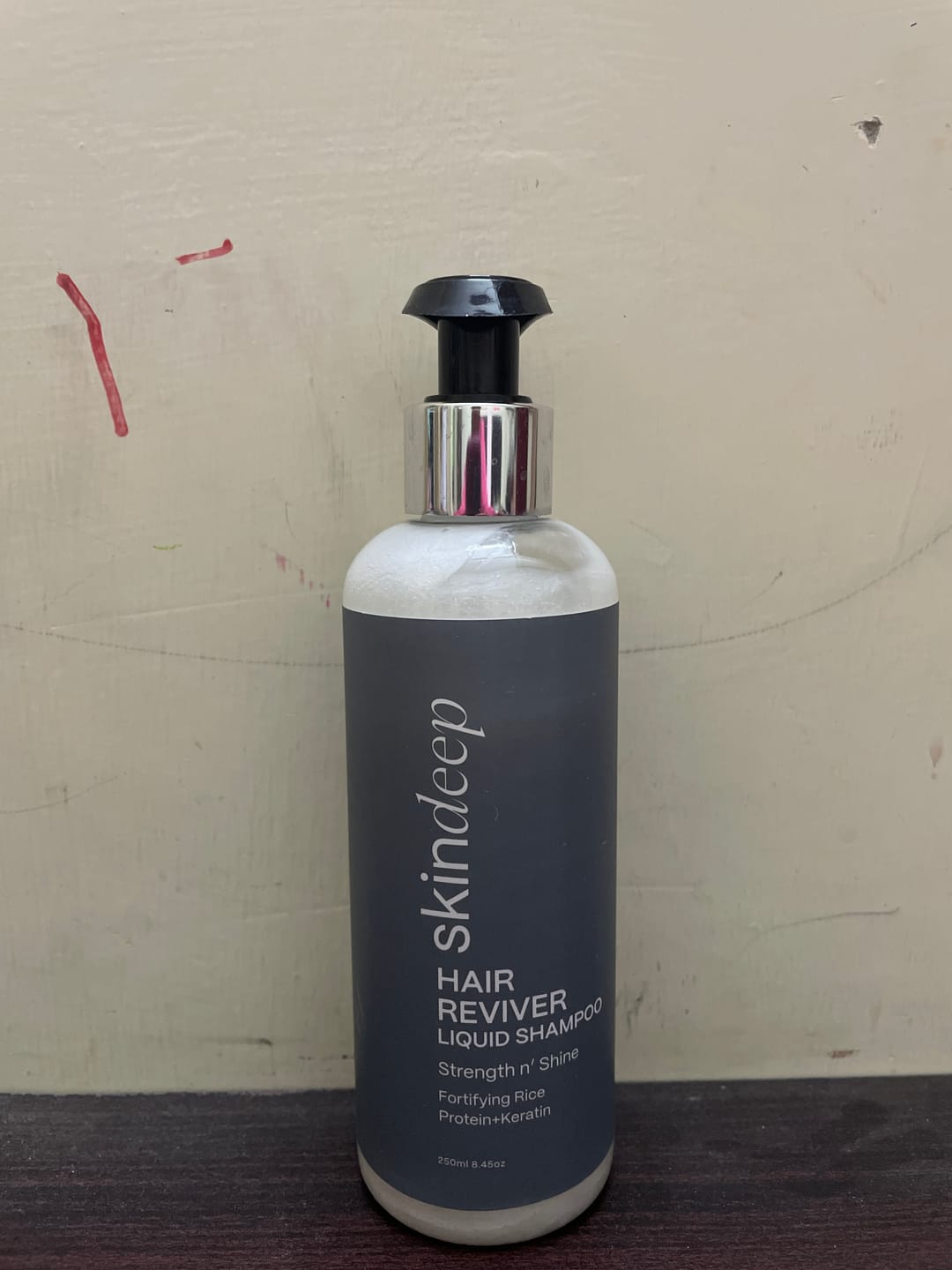 Customer photo review of HAIR REVIVER - Rice Protein Liquid Shampoo