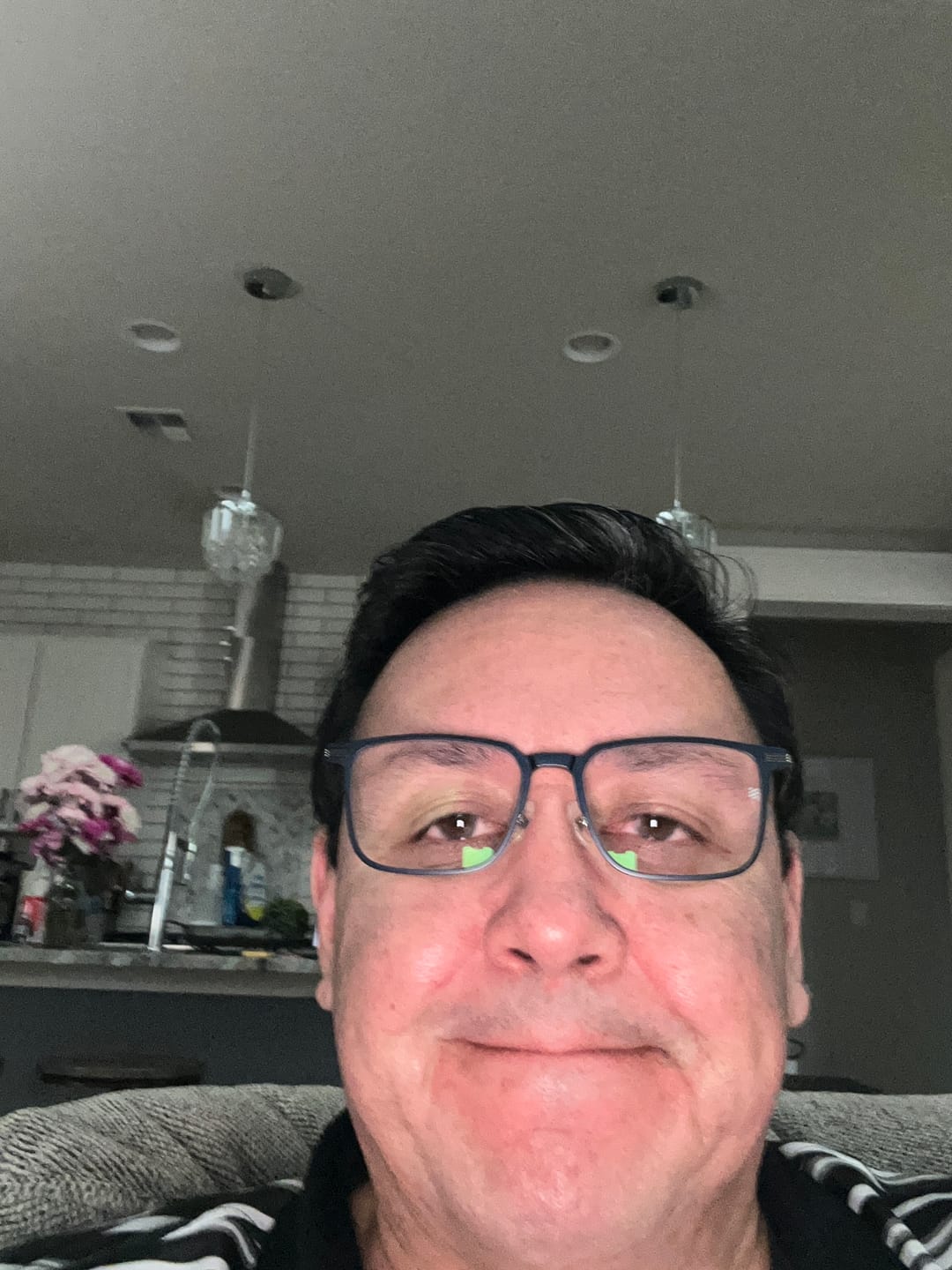 Customer photo review of Elon | Flexible Magnetic Clip-on Eyeglasses Sunglasses | ZanyLen New