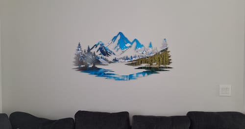 Customer photo review of Banff National Park Printed Wall Art