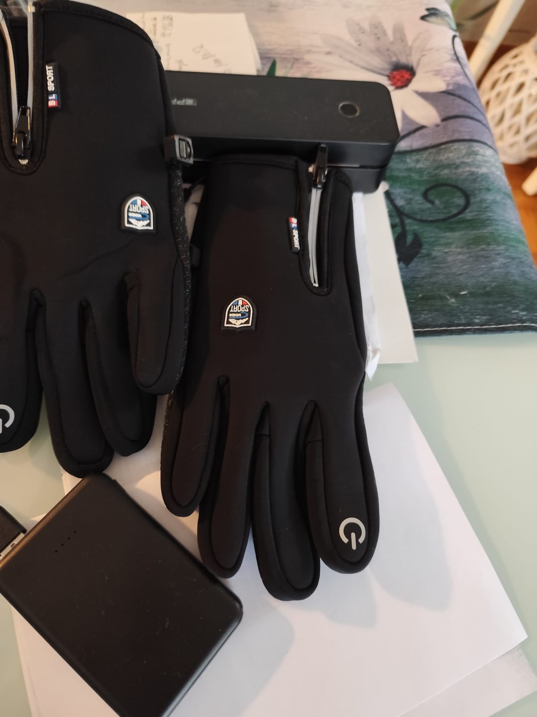 Customer photo review of Beheizte Handschuhe (Powerbank-betrieben) –  Wasserdicht & Winddicht