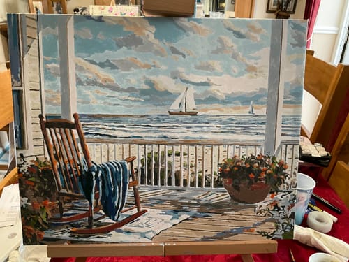 Customer photo review of Coastal Whispers