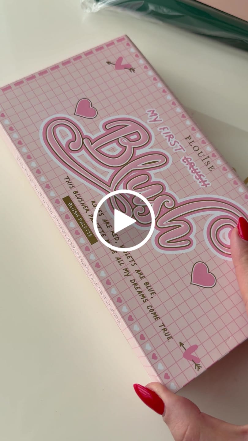 Customer video review of P.Louise My First Blush Palette