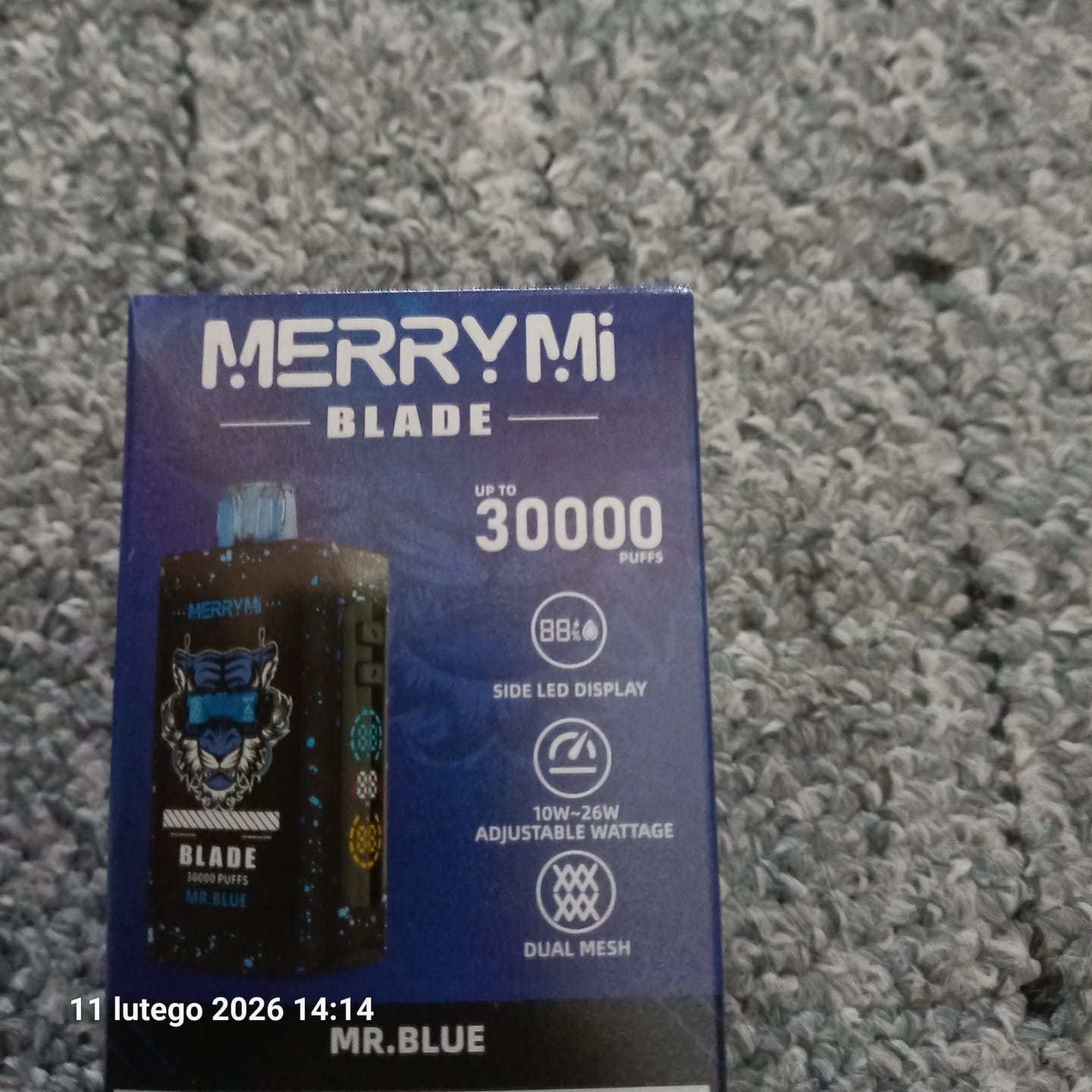 Customer photo review of MerryMi - Blade 30K - Jednorazówki - E papieros - 5% - 30000 Buchów