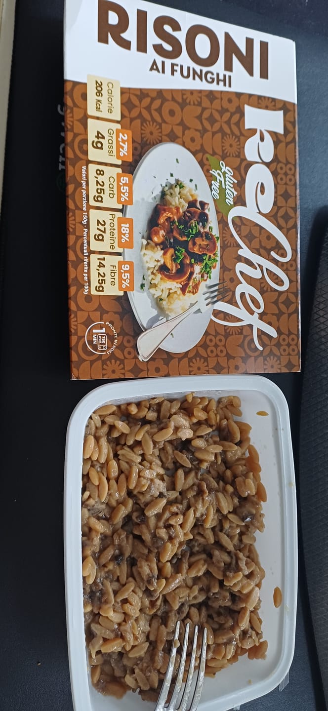 Customer photo review of Risoni proteici ai funghi Pronti