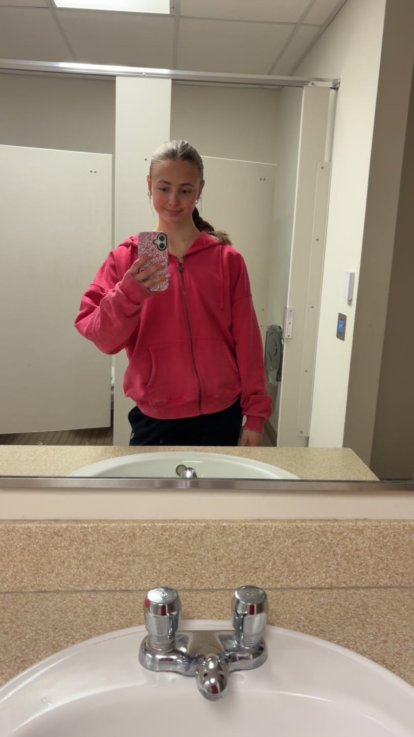 Customer photo review of W533 Flashback Zip Hoodie