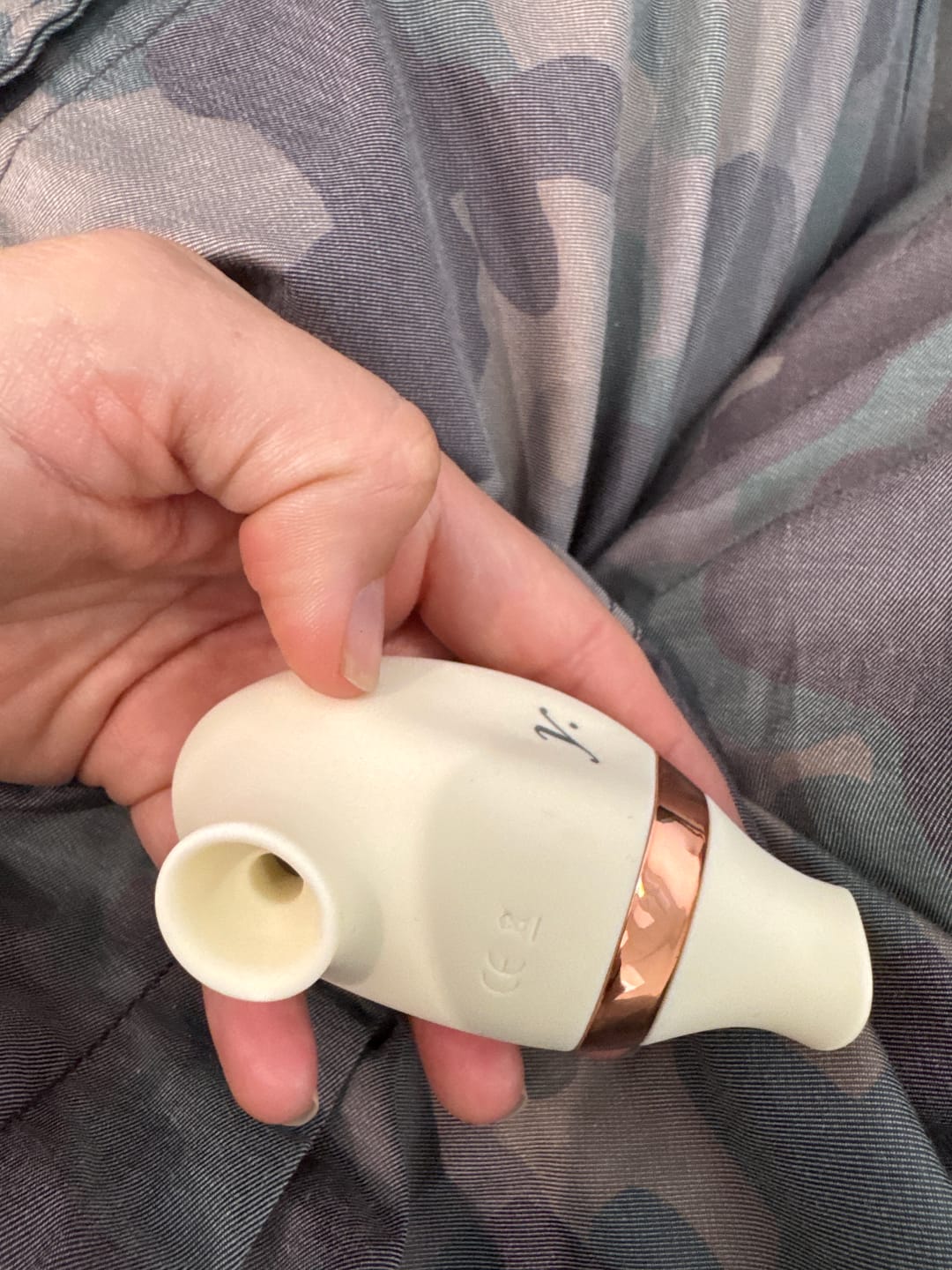 Customer photo review of The Ovie Suck & Lick Vibrator