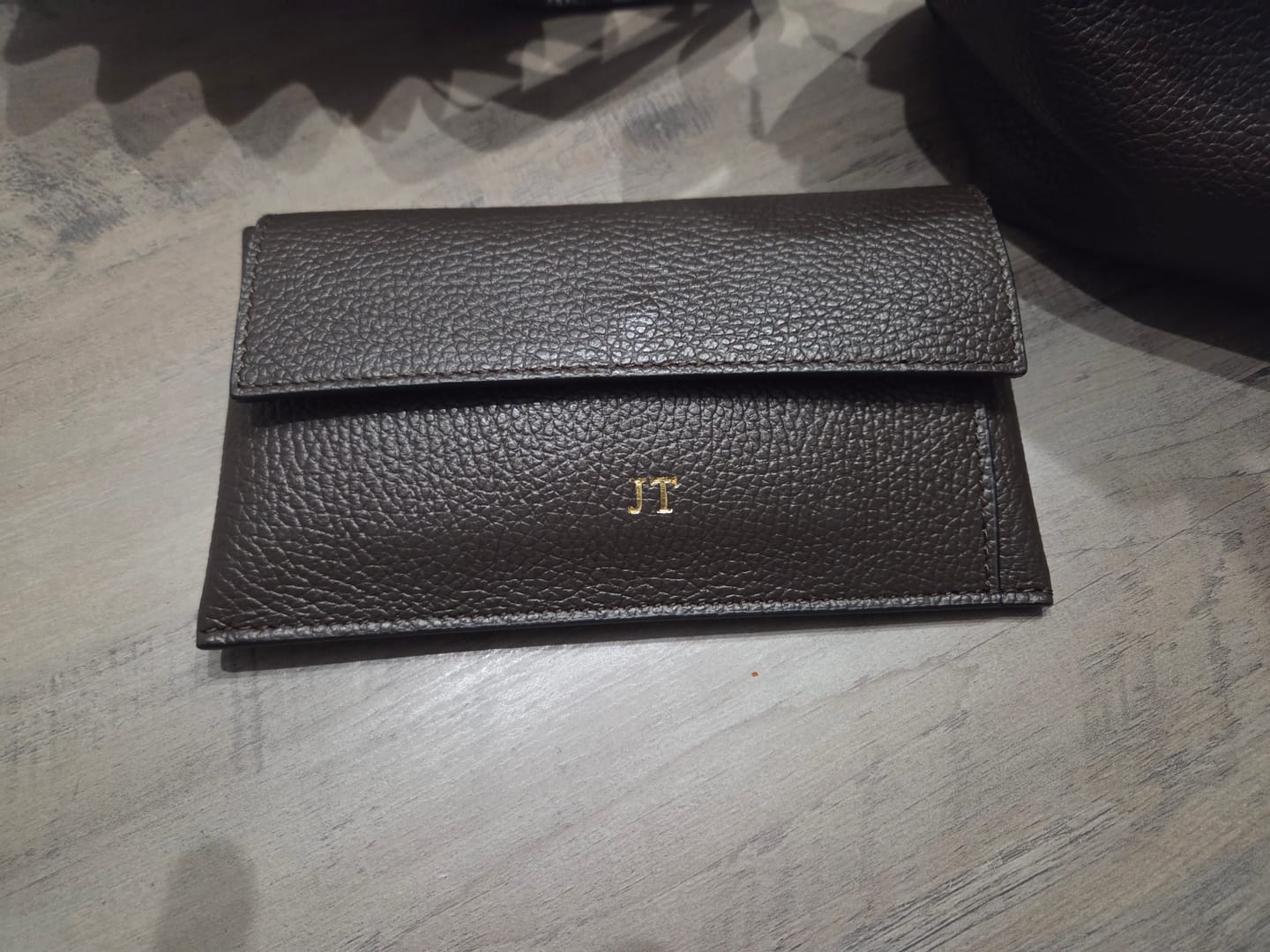 Customer photo review of Leather Lady Wallet