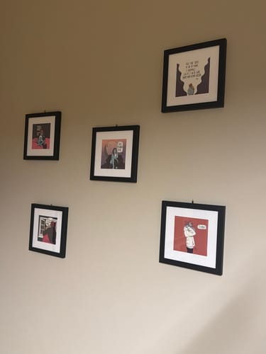 Customer photo review of Quadretto 20x20 - Cosa Avremmo Perso