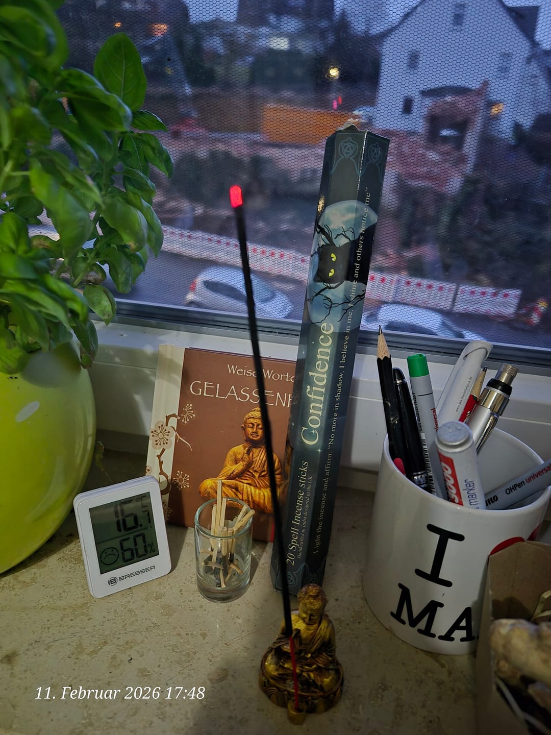 Customer photo review of Ritual Räucherstäbchen – Für Glück, Selbstvertrauen, Harmonie & mehr