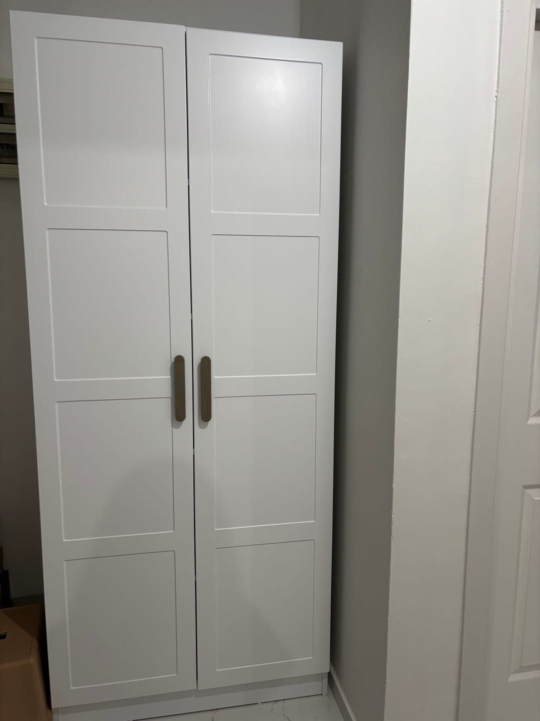 Customer photo review of Rani BA188 Membran Kapaklı Gardırop 4 Raflı 2 Kapaklı Elbise Dolabı Beyaz