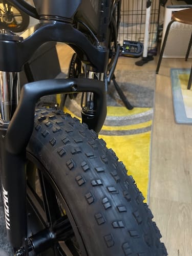 Customer photo review of V3 2.0 Folding Fat Tires Adult All Terrain Electric Bike