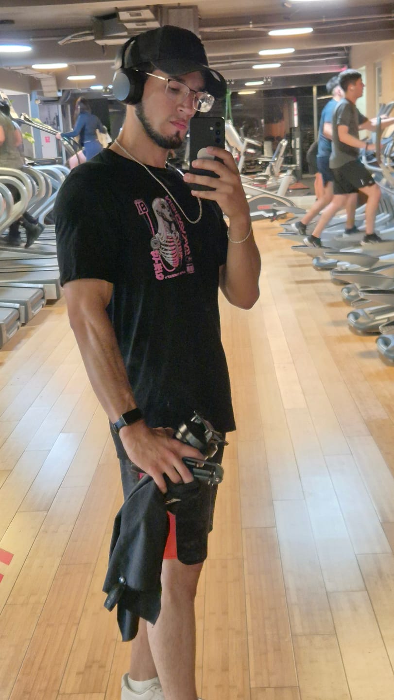 Customer photo review of POLERA PINK THREAT