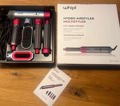 Customer photo review of Whipl™ AirStyler Pro + Gratis eBook