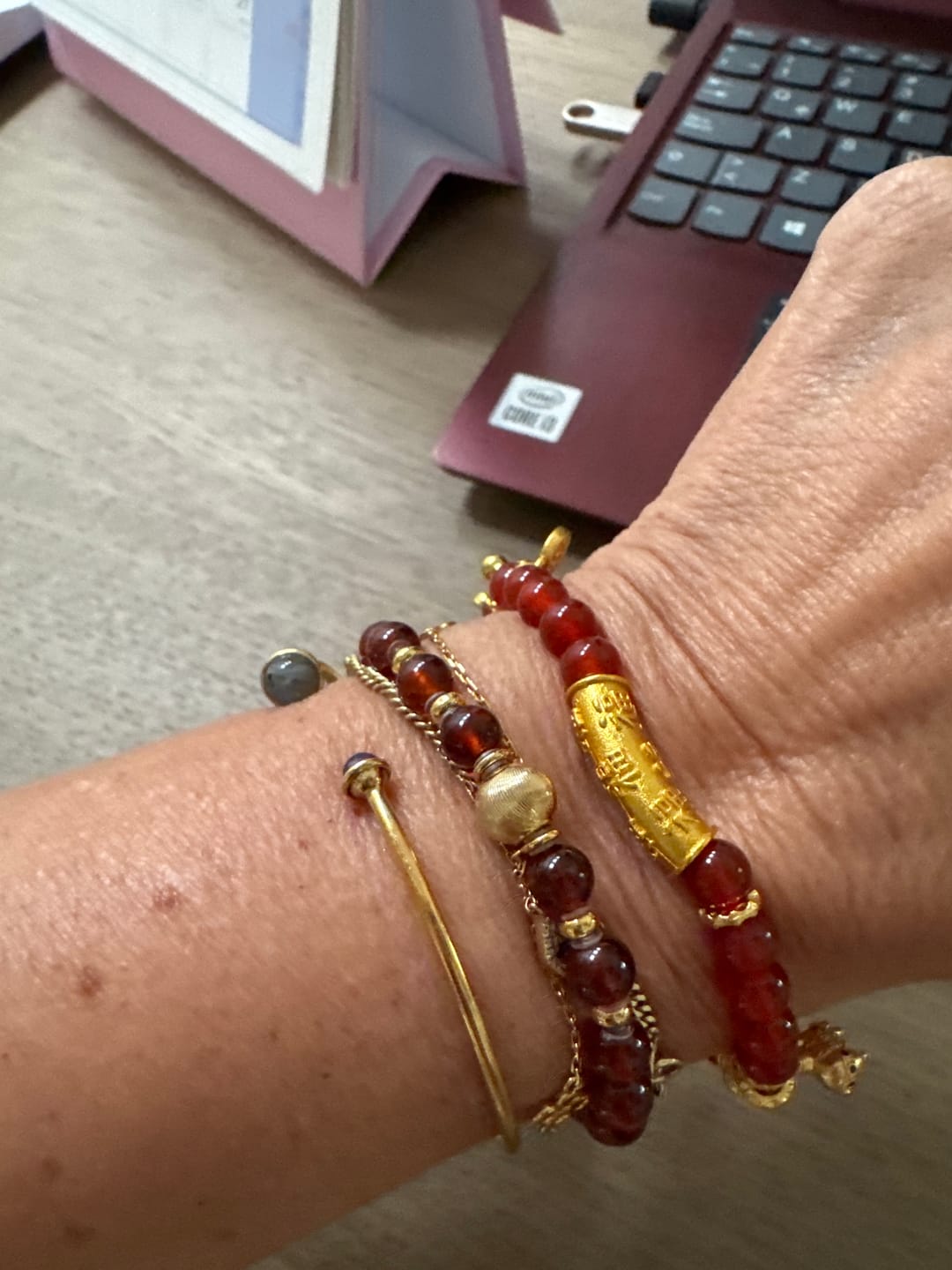 Customer photo review of Blessing of Horse Bracelet
