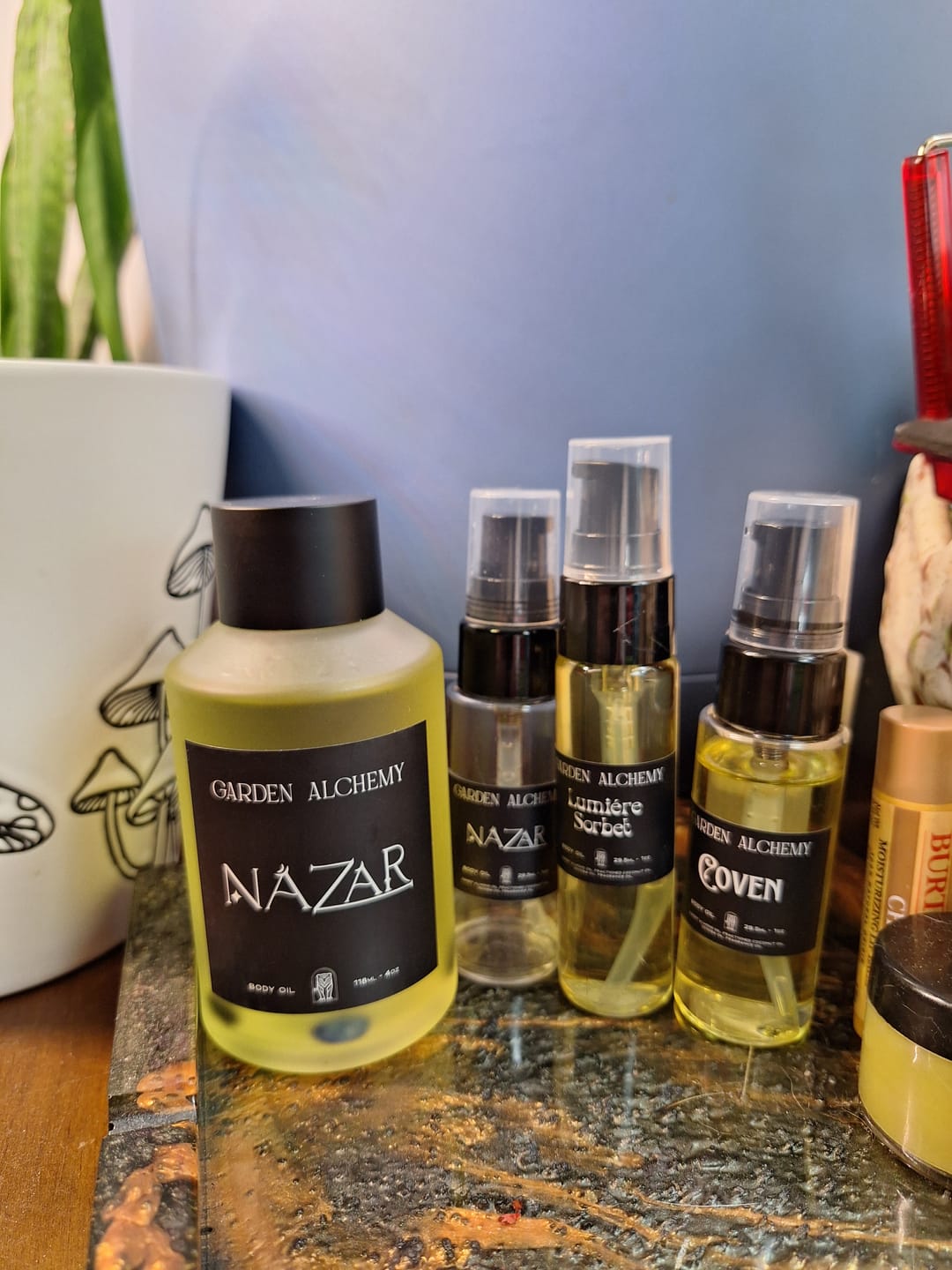 Customer photo review of LUMIERE SORBET BODY OIL